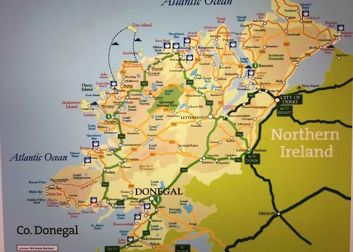 Brownes Sea View No 2 Dungloe 14km Holiday home *